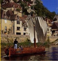 promenade en gabare sur la Dordogne