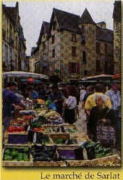 Le march de Sarlat 